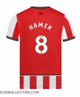 Günstige Sheffield United Gustavo Hamer #8 Heimtrikot 2025-26 Kurzarm
